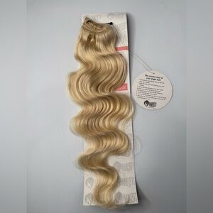 100% HUMAN  HAIR  #613 light Blonde Clip In 20”  Short Human   hair extensions